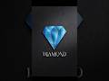 Diamond Logo Design #shortsvideo #diamond