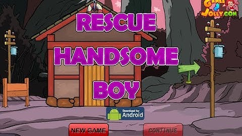 G2J Rescue Handsome Boy Walkthrough [Games2Jolly]