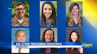 Six Hawai‘i public school teachers honored with STEM presidential award