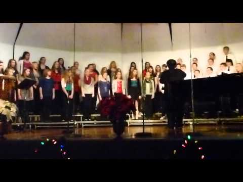 Sing Noel Westfield Area Middle School Choir 2013