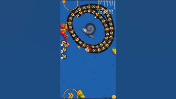 🐍WORMSZONE.IO || GIANT SLITHER SNAKE TOP 01 / Epic Worms Zone Best Gameplay #wormzone #shorts #yt