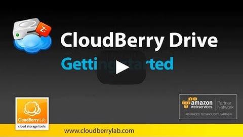 CloudBerry Drive: Getting Started