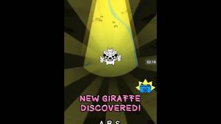 Playing giraffe evolution