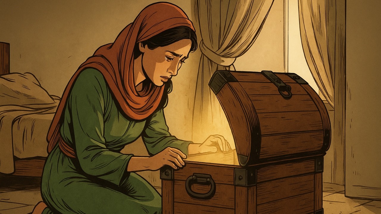 #قصة المرأة التي فتحت صندوقًا قديمًا تركه زوجها…فوجدت فيه ما لم تتوقعه يومًا | قصص للنوم