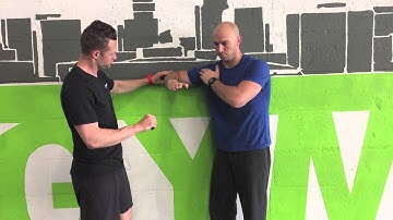 Standing External Rotation To Wall