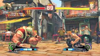 Ultra Street Fighter IV: Zangief (Magic Emperor) vs. Guile (tofu vendor)