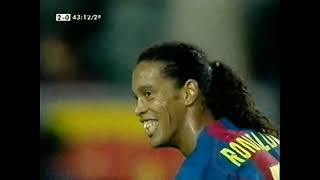 Ronaldinho vs Getafe - Home - La Liga - 2004/2005 - Matchday 32