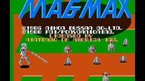 Magmax // NES // 3 loops, no deaths and Meigetsu message