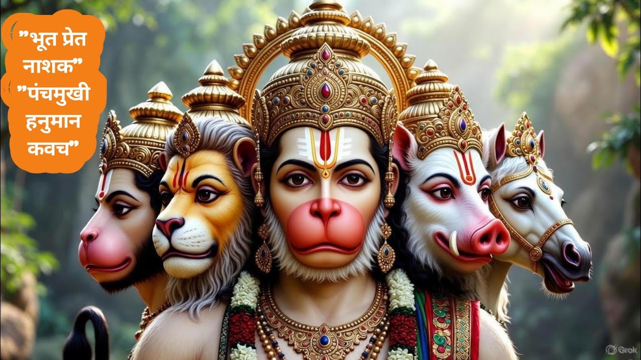 पंचमुखी हनुमान कवच 2026 | Most Powerful Protection Mantra | Remove Black Magic & Negative Energy