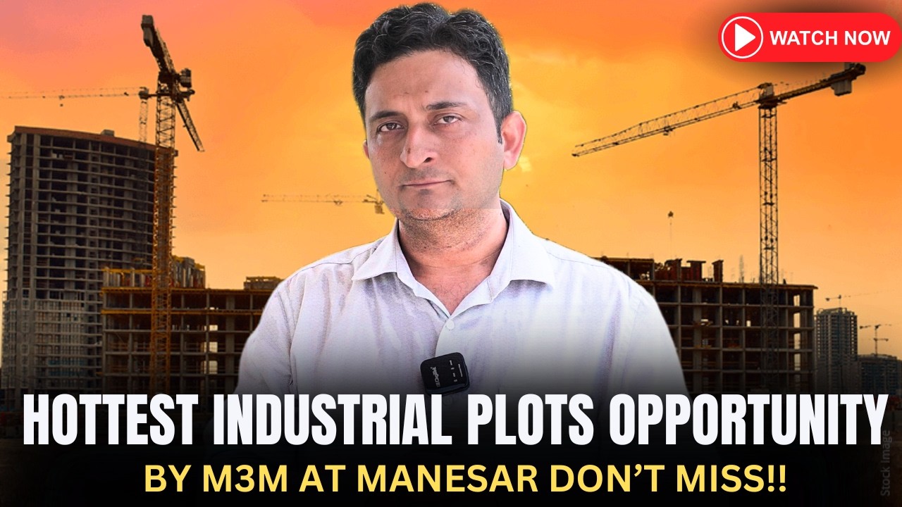 Last 150 Plots Available At M3M Manesar Industrial Plots | Dont Miss!! 