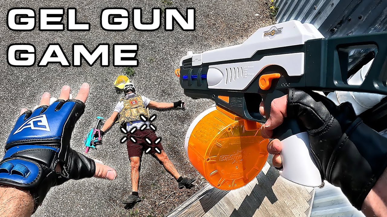 GEL GUN GAME COD First Person Blaster Battle!