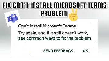 Fix Microsoft Teams App Can