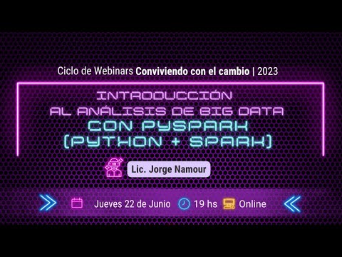 Introducción al Análisis de BigData con Python + Spark - YouTube