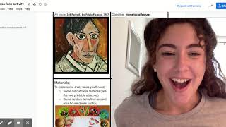 Picasso face activity - Google Docs