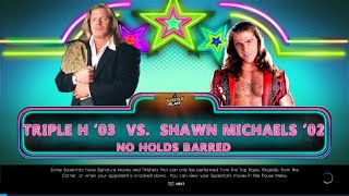 WWE 2K22 (4K60 | PS5) Triple H vs Shawn Michaels | Street Fight | SummerSlam 2002 screenshot 5