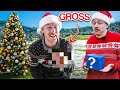 We Played Golf While Doing A White Elephant Food Challenge (Gross Edition)