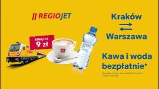Bezpłatna kawa i woda w pociągu RegioJet! │ RegioJet wjeżdża na polskie tory