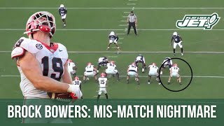 Brock Bowers SHOULD BE THE PICK at #10 👀 | Jets Film Breakdown 🎥