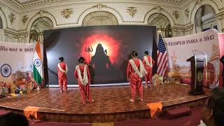 Dancing Stars ✨ team performing at NYC Indian Consulate 1st May Maharashtra Gujarat Day. 