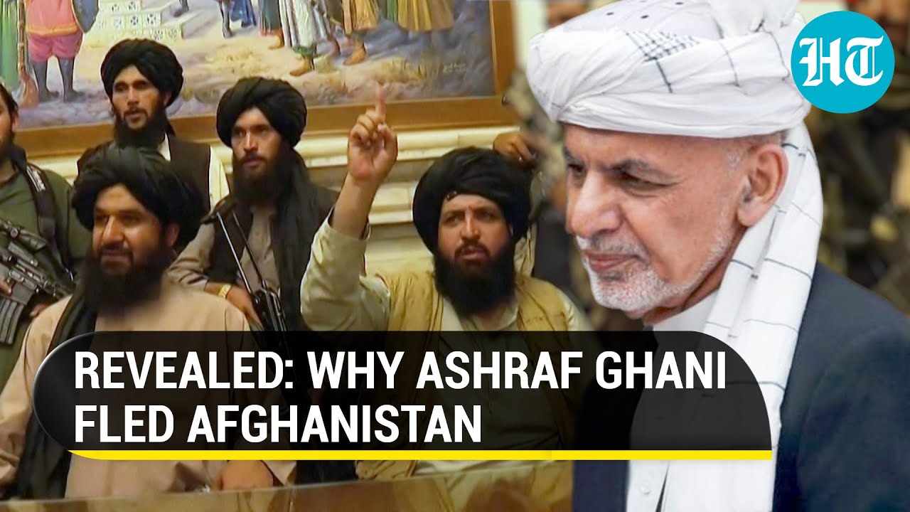 Watch Ashraf Ghani narrates his last day in Kabul and whether he fled with money from Afghanistan