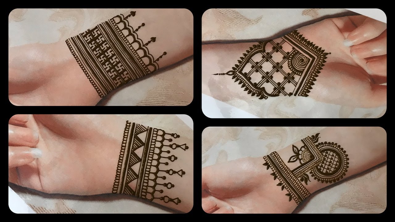 Update more than 82 simple mehndi designs for wrist super hot - seven ...