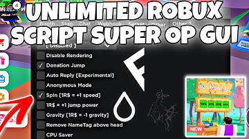 [SUPER INSANE] UNLIMITED ROBUX GUI SCRIPT OP *1K* PER DAY | HYDROGEN • FLUXUS