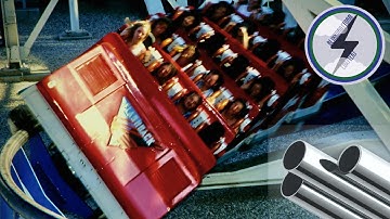 Flashback, but for every bad transition, a metal pipe falls…