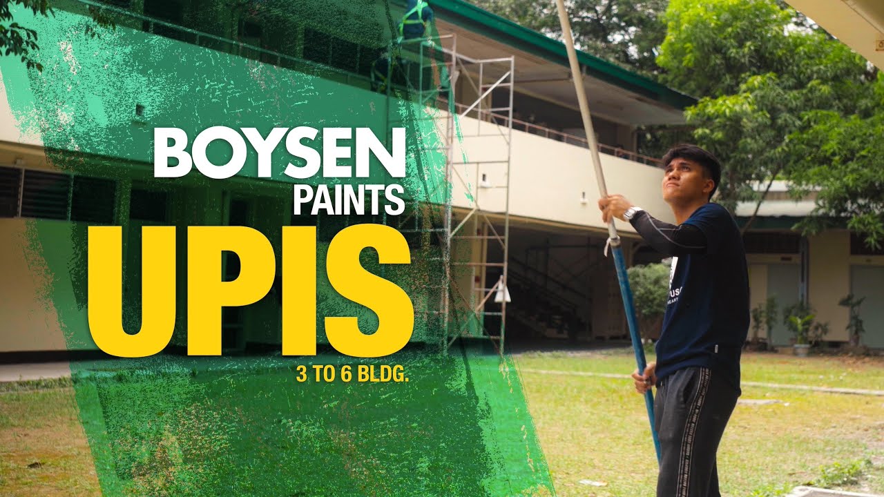 BOYSEN Paints: Интегрированная школа Филиппинского университета (корп. 3-6)