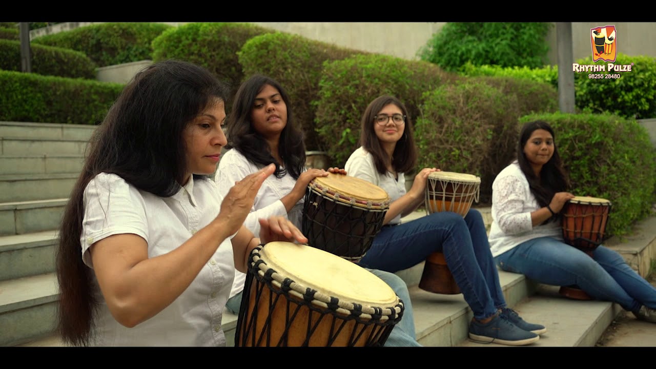 Band Rhythm Pulze Talking Djembes YouTube