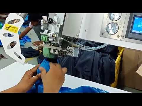 H&H Model AI-108 Seam sealing Machine - YouTube
