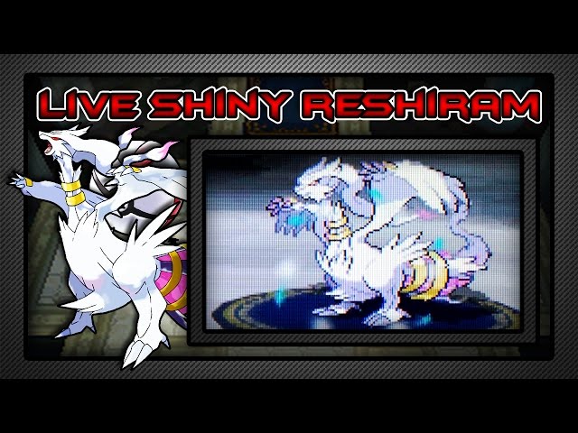 Fun With Colours - BLM — oh my god shiny reshiram should've been black  and