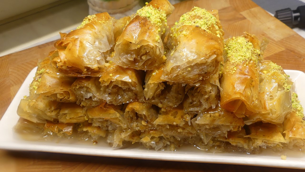 BURMA BAKLAVA RICETTA TURCA I Ricetta Dolce con Pasta Fillo #55