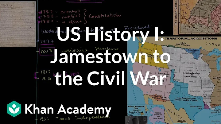 US History Overview 1: Jamestown to the Civil War - DayDayNews