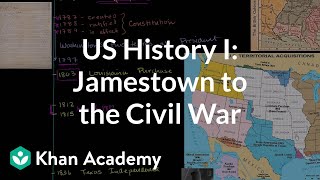 US History Overview 1: Jamestown to the Civil War