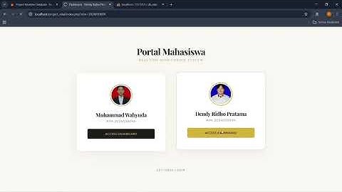Membuat Sistem monitoring nilai mahasiswa realtime dengan notifikasi perubahan data