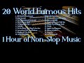 20 world famous hits  1 hour of nonstop music  omar garcia  organ  keyboards