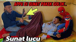 Sunat Lucukak Firman Panik Di Sunat Pakek Golok