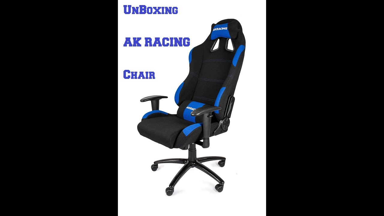 UnBoxing AK RACING Nitro Chair