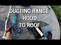 Ducting Range Hood Vent to Roof