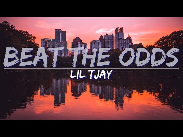 Lil Tjay - Beat The Odds (Clean) (Lyrics) - Audio at 192khz, 4k Video