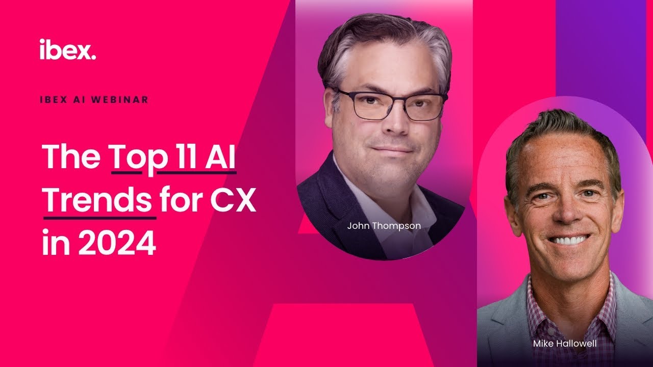 The Top 11 AI Trends for CX in 2024 - YouTube