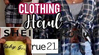 CLOTHING HAUL |SHEIN ROMWE AND RUE 21 AND MORE