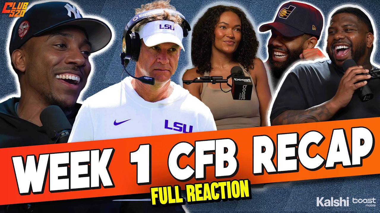 Jeff Teague & 520 on Lane Kiffin at LSU, INSANE Michigan controversy | College Football Recap WEEK 1