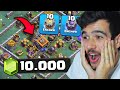 GASTEI MUITAS GEMAS E UPEI TODA MINHA VILA DO CONSTRUTOR!! CLASH OF CLANS