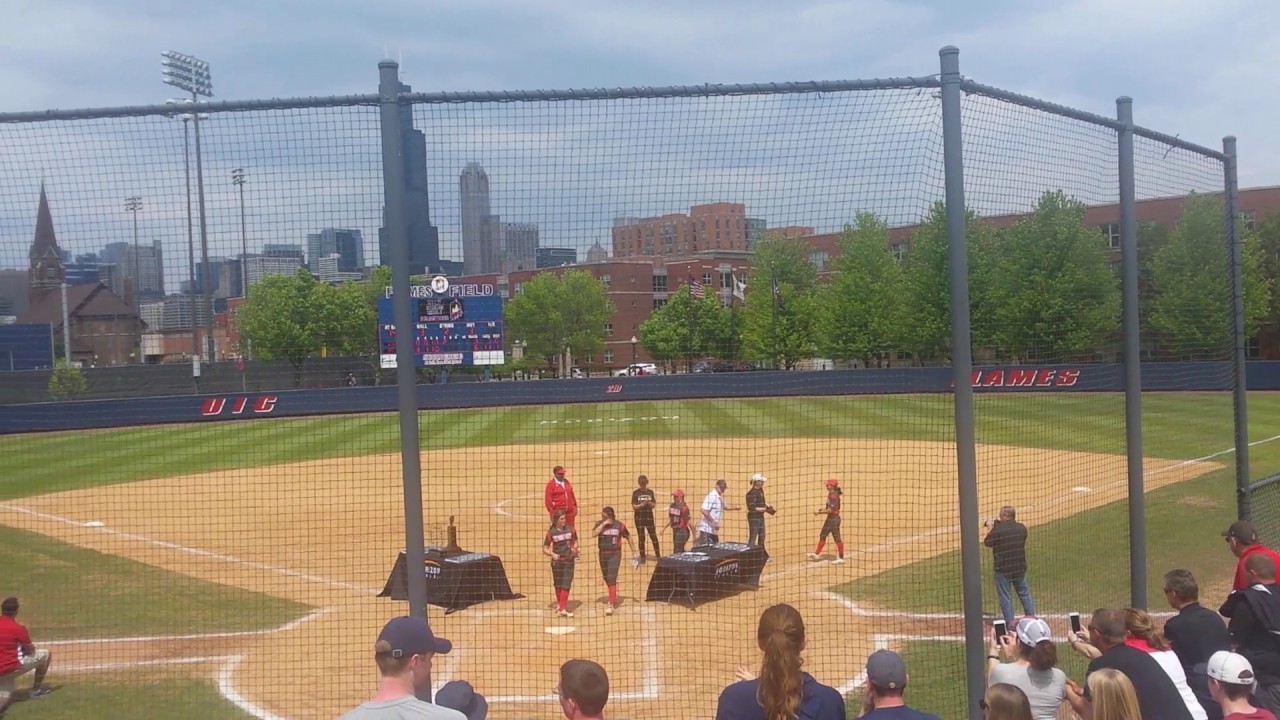 Horizon League Softball Championship Postgame Ceremony 2017 YouTube