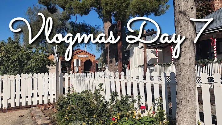 Vlogmas Day 7 2025 | Market Day | Artisan Market | Small Town Christmas Tree Lighting | Artist & Mom
