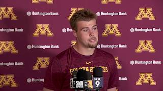 Gophers QB Drake Lindsey on NFL Draft buzz: 'I'm focused on my guys'