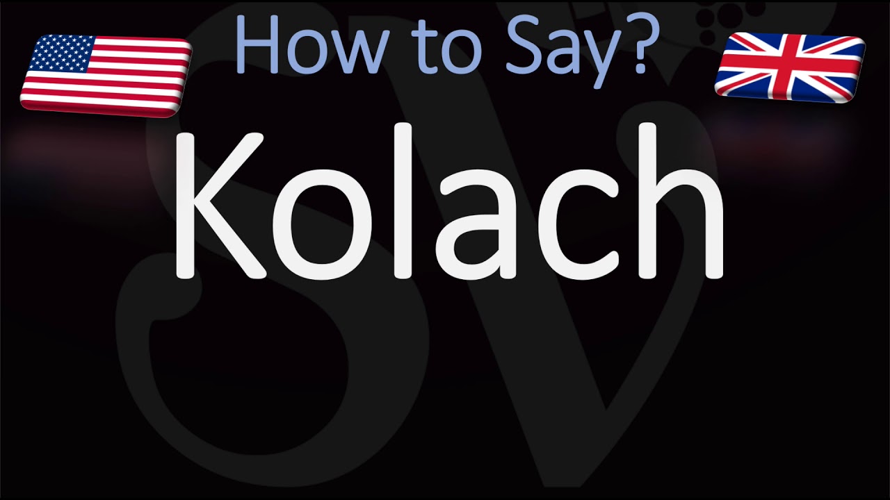 How to Pronounce Kolache (Kolach)? (CORRECTLY) YouTube