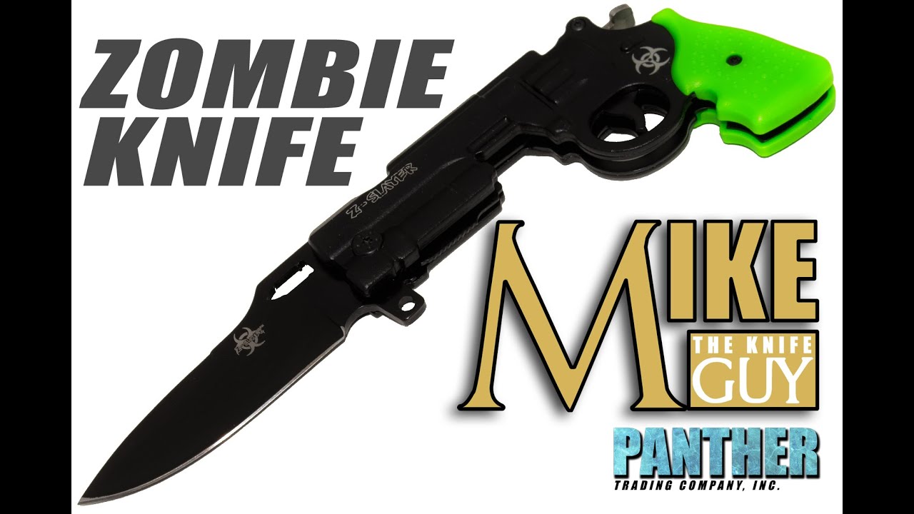 Zombie Pistol Knife Mike The Knife Guy YouTube