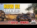 T-100 LT  [PWNZ], Unbelievable game on Airfield, best World of Tanks games